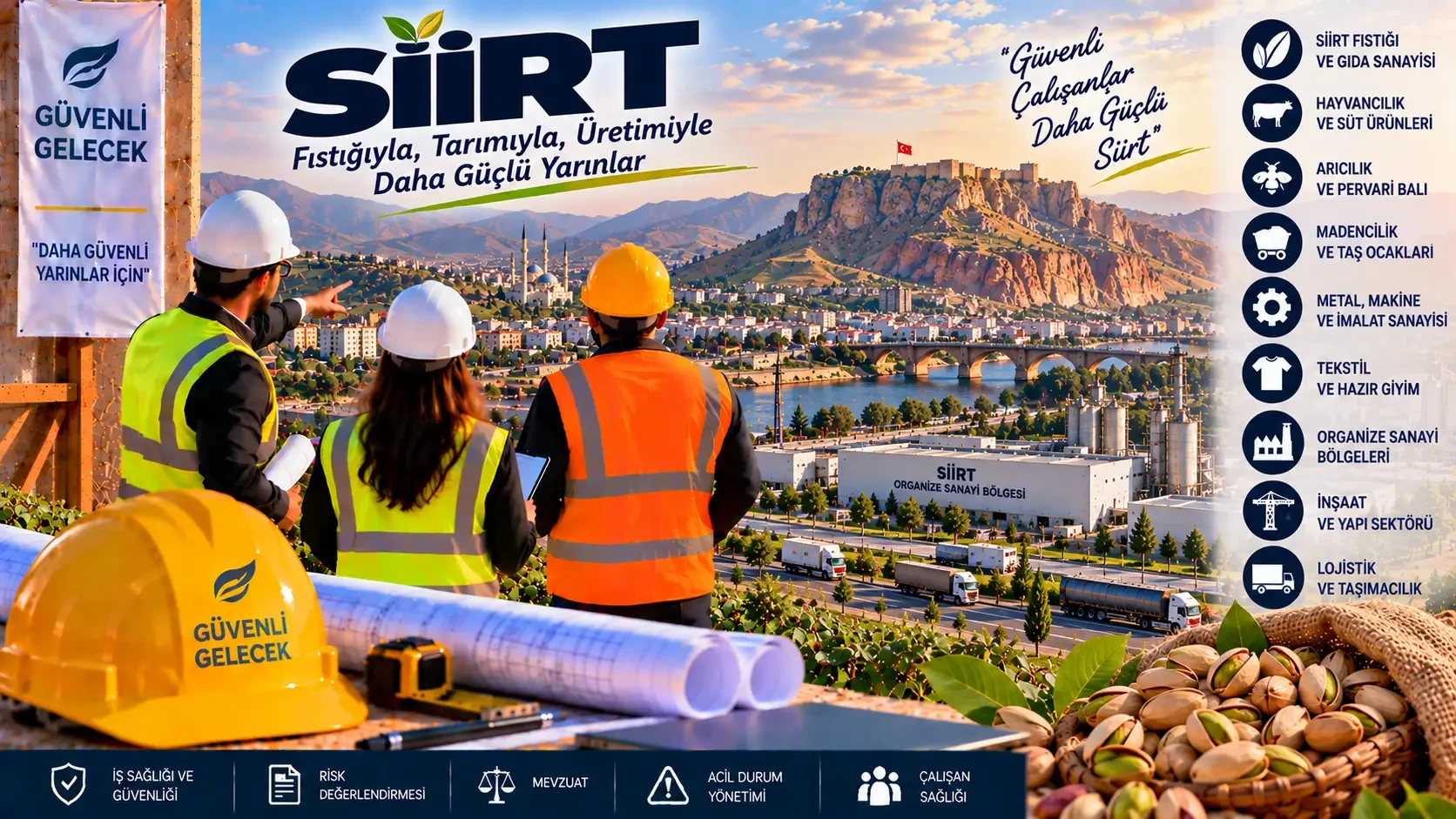 Siirt İş Güvenliği Uzmanlığı Kursu